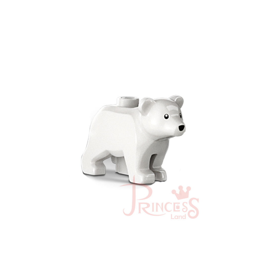 公主樂糕殿 LEGO 樂高 城市 極地 60378  白色 北極熊 小北極熊 北極熊寶寶 35-03