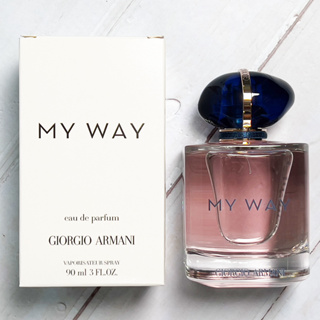 【超激敗】Giorgio Armani My Way 女性淡香精 TESTER 90ML 有瓶蓋 亞曼尼