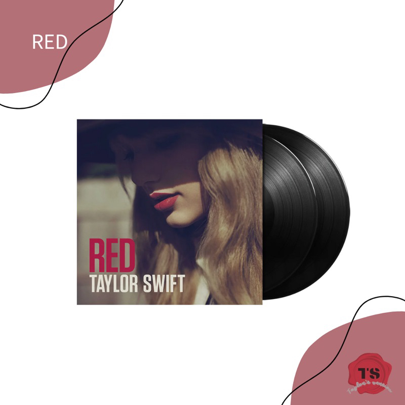 （預購）Taylor swift Red vinyl 泰勒絲紅色專輯黑膠