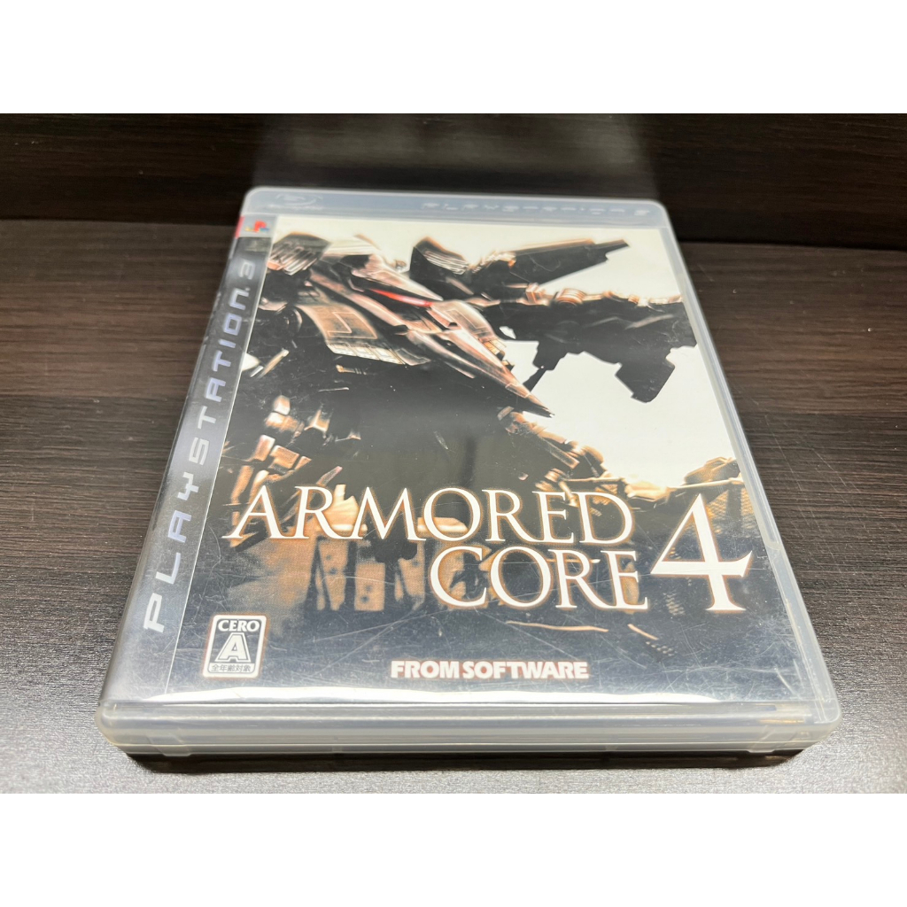 【二手原版】日本帶回 PS3 日版 機戰傭兵4 ARMORED CORE4 經典 絕版 遊戲片 009