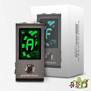 公司貨【保固兩年】Peterson Strobo Stomp Mini 踏板式調音器 吉他 貝斯 調音器 SSMINI