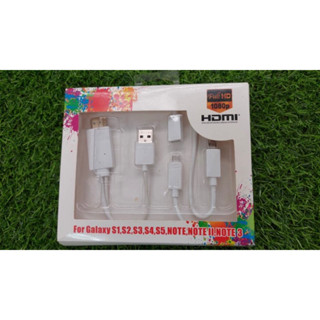 ｛臺灣現貨｝通用型 Android 手機 電視 螢幕 連接線 傳輸線 USB 轉 HDMI 轉接線 MHL 線