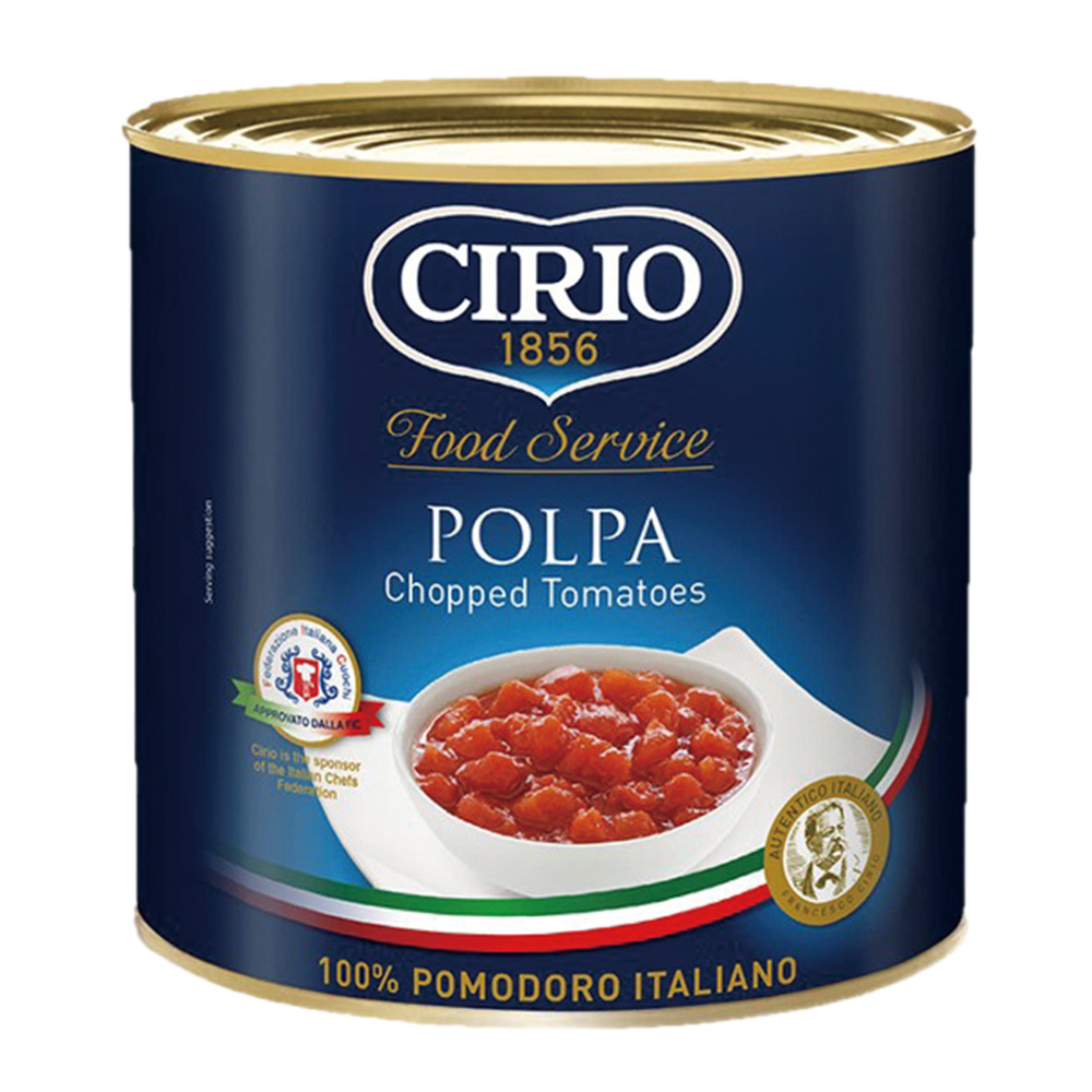 【CIRIO】義大利 碎粒番茄 2550g 大容量! (效期20261231)【玩饗食庫】番茄罐頭 碎番茄罐頭罐頭
