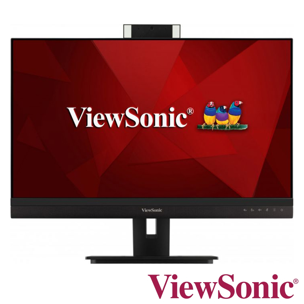 ViewSonic VG2756V-2K 27型 2K Webcam 27吋 視訊鏡頭螢幕 護眼螢幕 內建喇叭 可旋轉