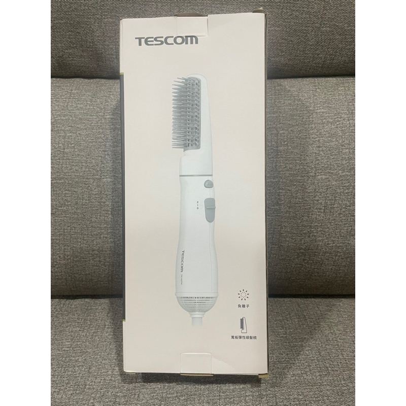 TESCOM TIC192TW負離子整髮梳-花漾白