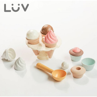 【LUV質感生活】環保小麥稈幸福甜冰淇淋組