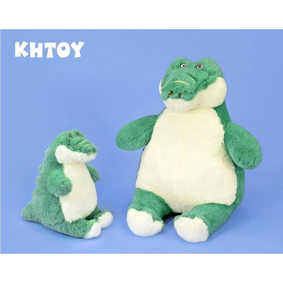 可愛 慵懶動物系列 鱷魚 毛絨絨 玩偶 娃娃