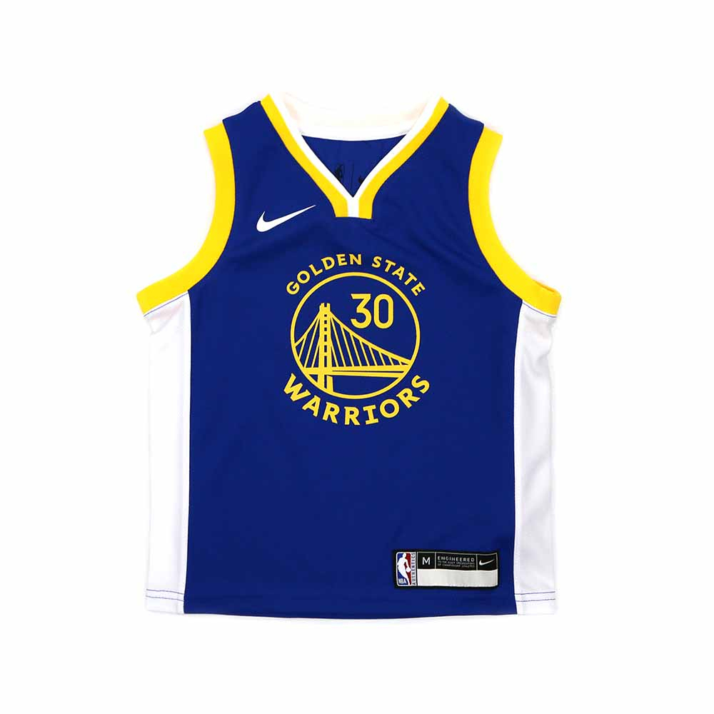 NBA 兒童球衣 Stephen Curry 勇士隊 WZ2B3BZ6P-WARSC 藍色