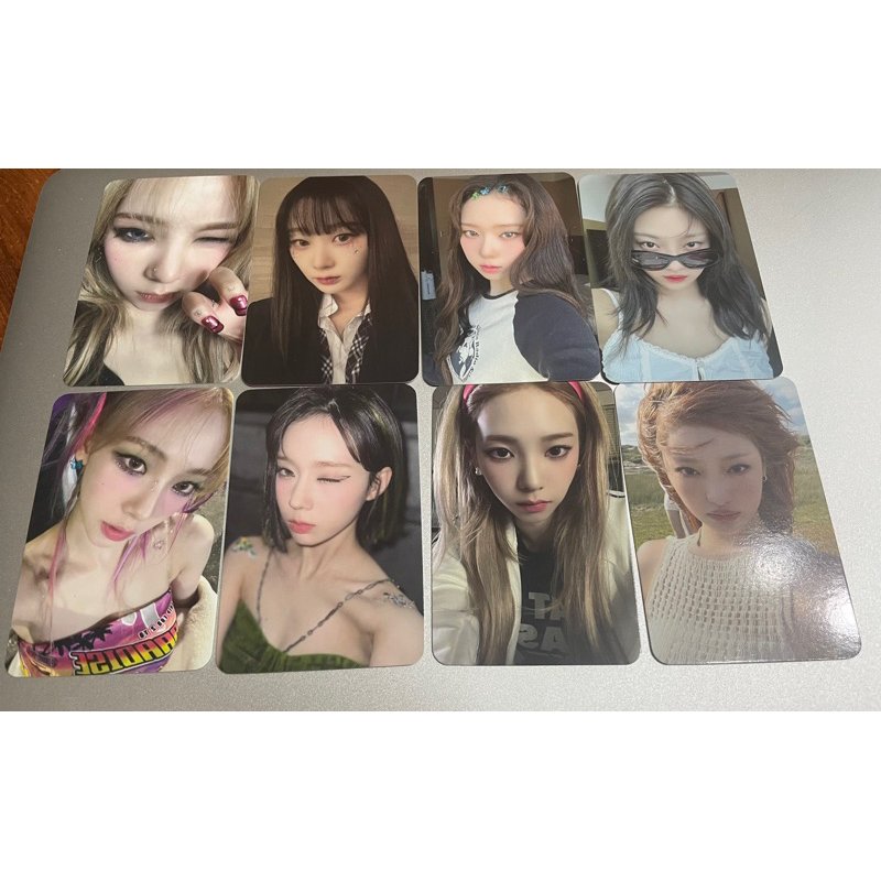 ライトニングボルト aespa MY WORLD starriver特典 カリナABC