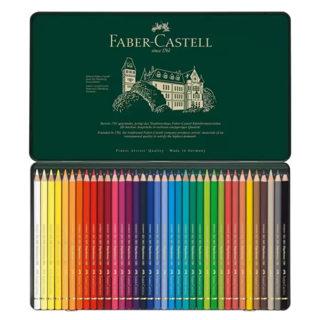 【⭐Costco 好市多 代購⭐】 Faber-Castell 輝柏 藝術家級油性色鉛筆 36色