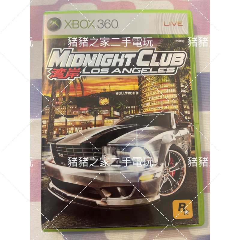 XBOX360 灣岸 4 洛杉磯 英文版 二手 正版 遊戲片(ONE相容）