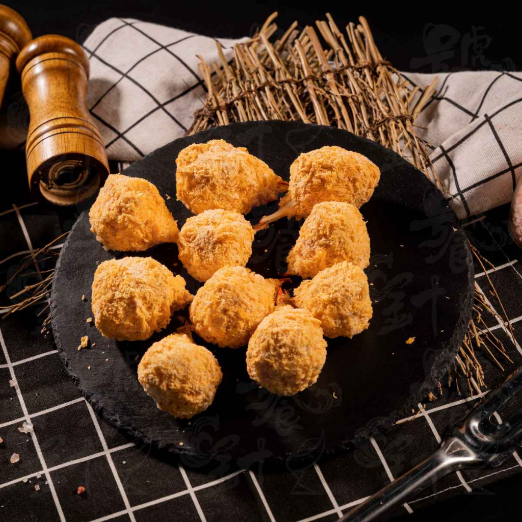 【饕針】泰國 黃金炸蟹鉗 350g/盒▍加熱即食、簡單料理、扎實的肉質、金黃酥脆