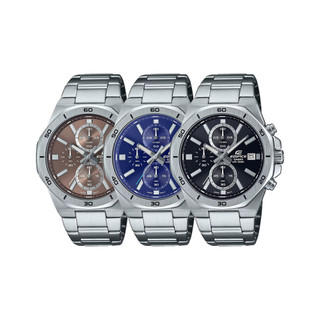 【WANgT】【CASIO 卡西歐】EDIFICE系列 賽車錶 雙眼錶 石英賽車錶 八角型錶 EFV-640D