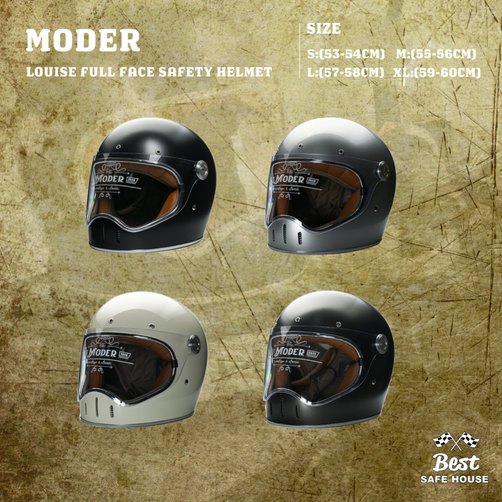 復古全罩式安全帽的價格推薦- 2026年1月| 比價比個夠BigGo