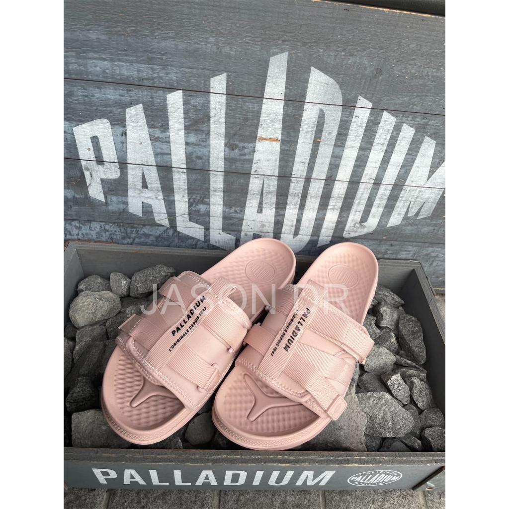 JASON DR(免運費)PALLADIUM SOLEA SLIDE 夏季潛水布涼拖鞋 男女款 79032-613 粉色