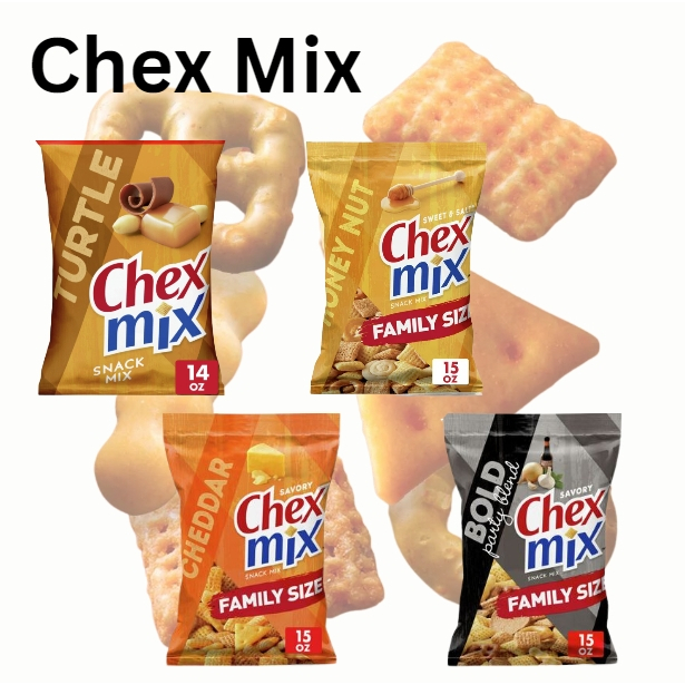 美國Chex Mix 綜合派對零食 蜂蜜堅果 蒜香洋蔥 焦糖巧克力 切達起司 美國超市代購