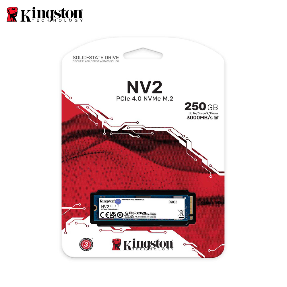 金士頓 NV2 NVMe PCIe 4.0 250G 500G 1TB 2TB SSD 固態硬碟 M.2 2280