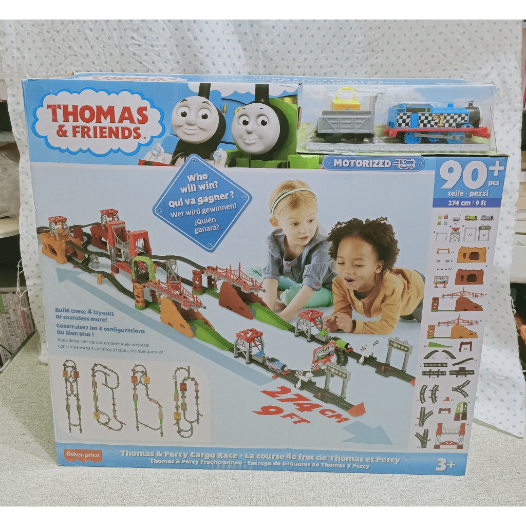 【現貨-全新品】Thomas &amp; Friends 湯瑪士 運輸火車軌道 玩具 軌道車 火車 好市多 Costco