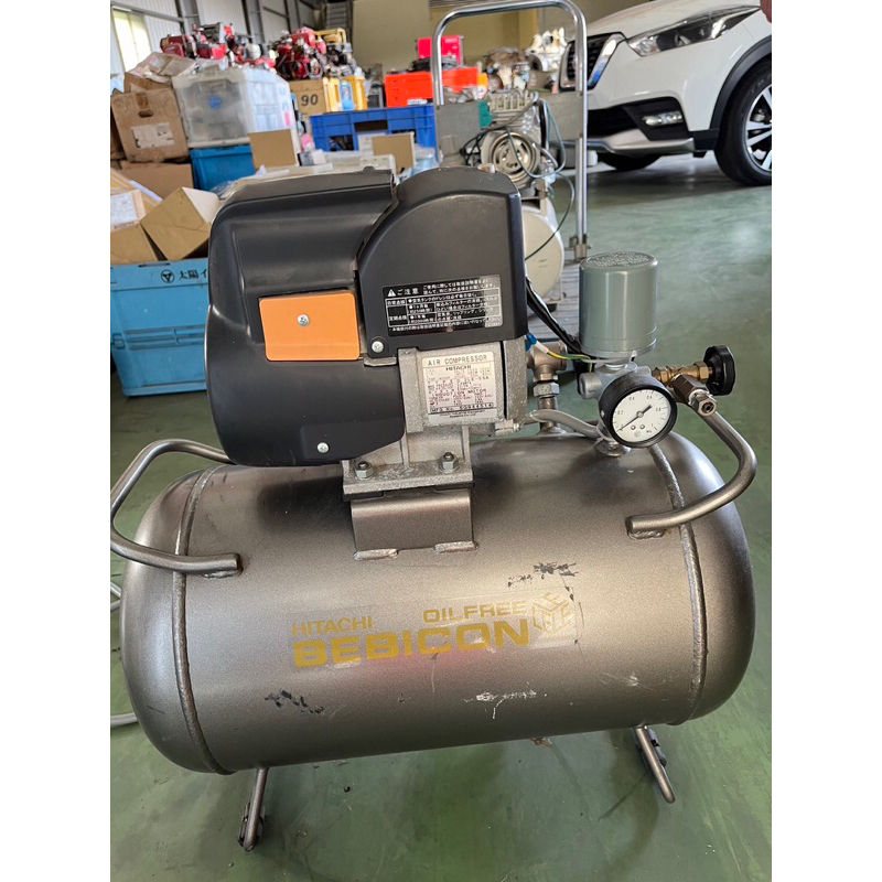 日本外匯中古 日立 HITACHI 小型空壓機 鼓風機 打氣機 100V 100伏特