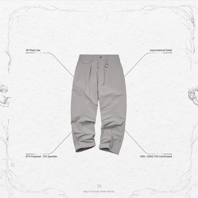 Goopi 23 SOFTBOX KM-01 Regular-fit Tailored Trousers 長褲 1號