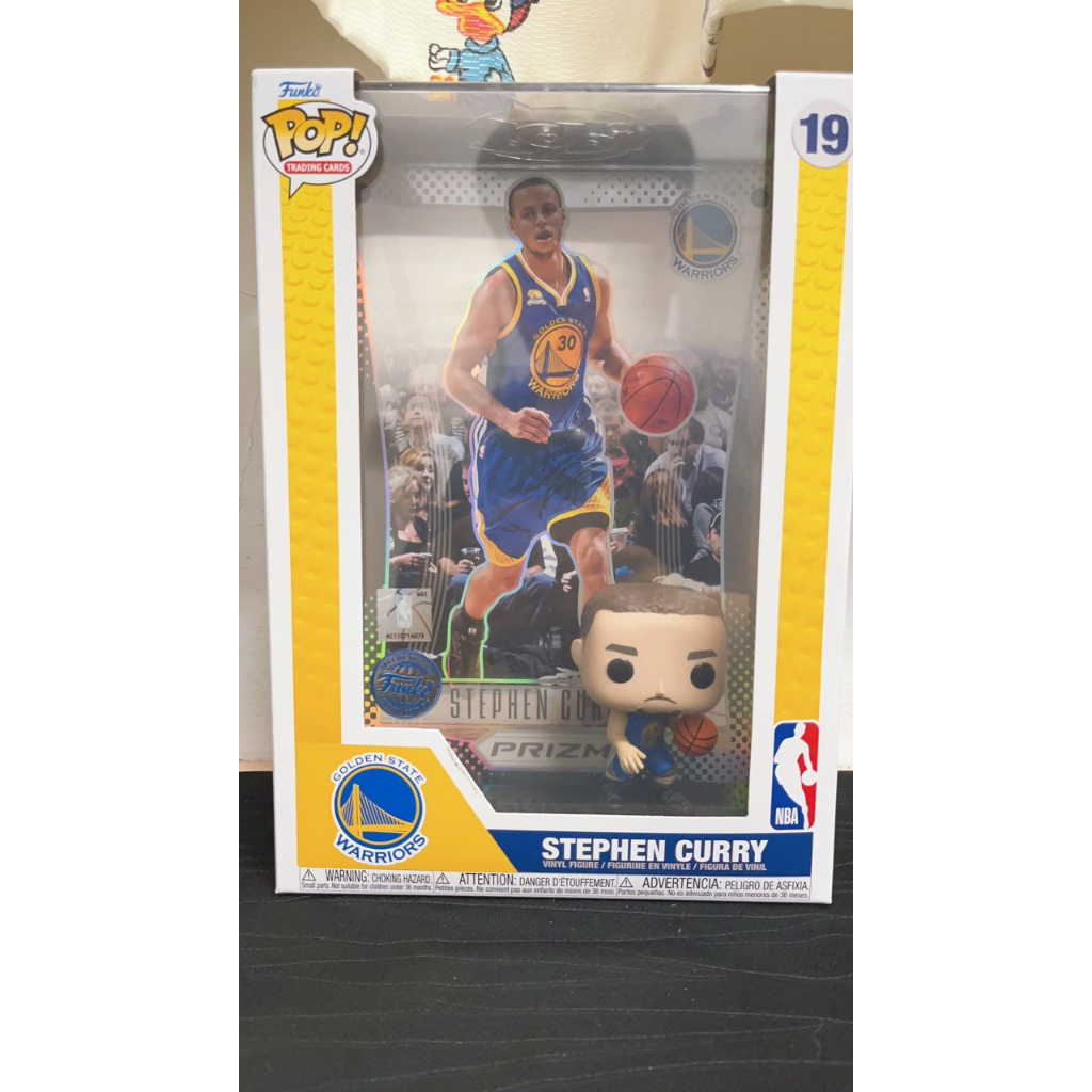 【QIYI SHOP】Funko POP Trading Cards 19 Stephen Curry NBA球卡柯瑞