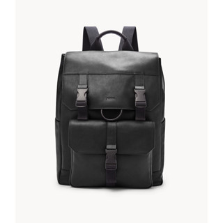 【預購】 Fossil Weston 真皮後揹包 臺已斷貨 7折 黑 深咖