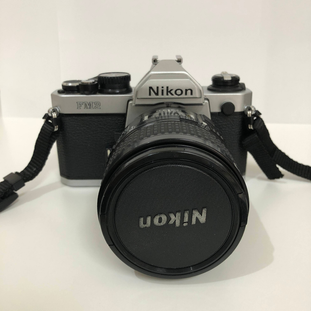Nikon FM2 底片相機/鋁合金機身+ Nikon AF Micro-Nikkor 60mm F2.8D微距鏡頭