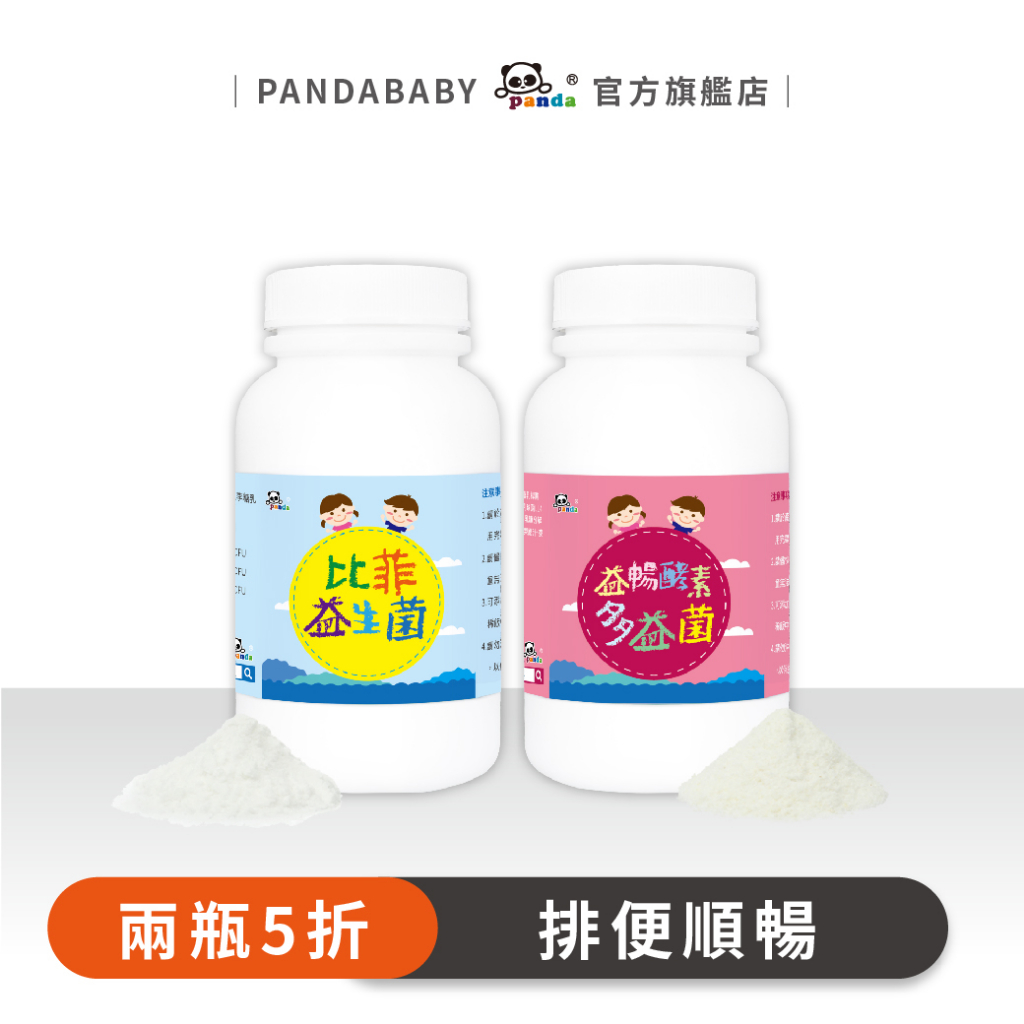 鑫耀生技Panda比菲益生菌150g+益暢酵素多益菌120g[對折優惠]