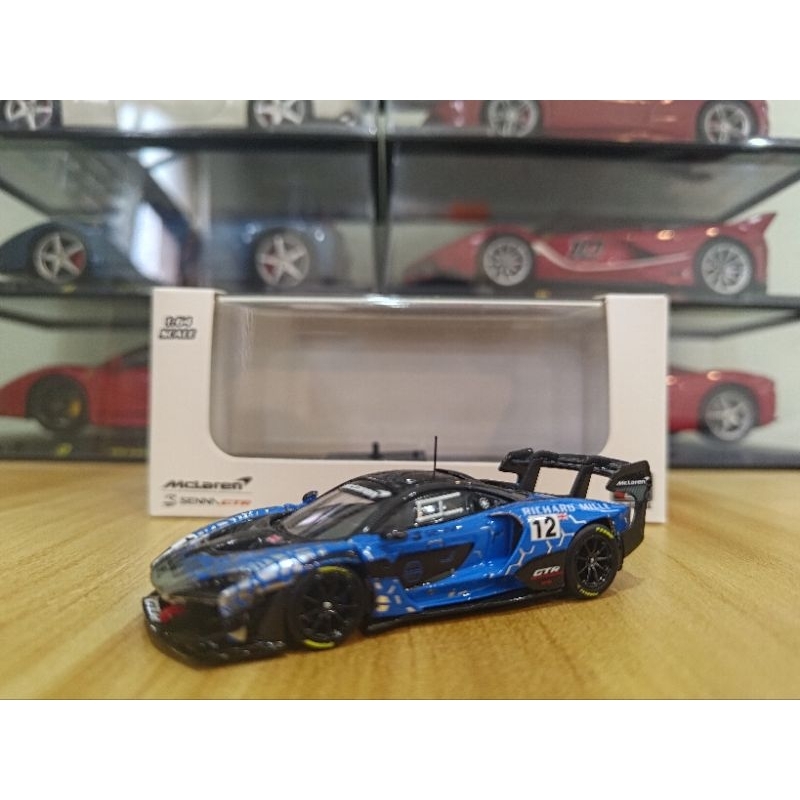 已預約匯款 LCD McLaren senna GTR 電鍍藍 請看清楚商品描述