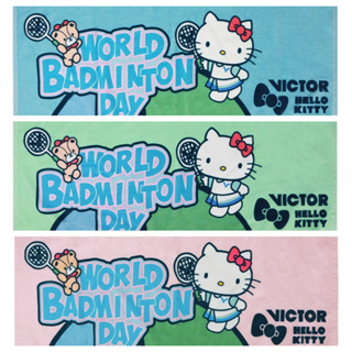 【凱將體育羽球店】VICTOR X Hello Kitty 世界羽球日 聯名毛巾 運動毛巾