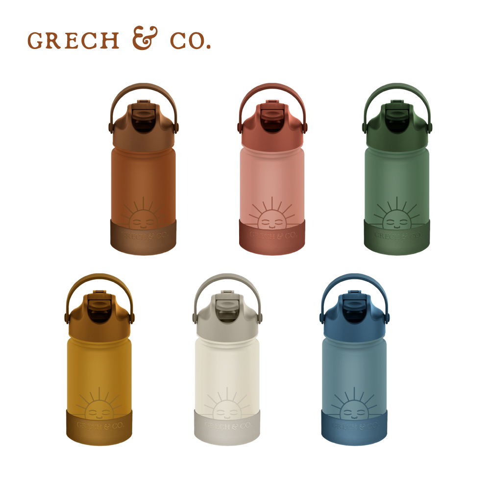 【福利品】丹麥Grech&amp;Co. 不鏽鋼吸管水壺 水杯 保溫瓶 420ml / 540ml