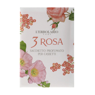 義大利 L’ERBOLARIO 蕾莉歐 室內芳香 - 玫瑰三重奏香氛芳香包 - 抽屜用 (LO598)