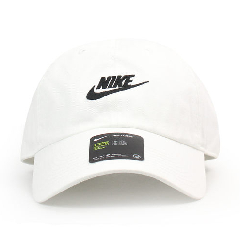 Nike 棒球帽 老帽 運動 休閒   Sportswear Heritage86 運動帽  白色913011100