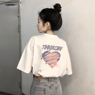 【Veee】100%純棉 t恤 oversize t恤 韓版上衣 ins 風 顯瘦 短袖 夏季 寬鬆 女生衣服 長版上衣