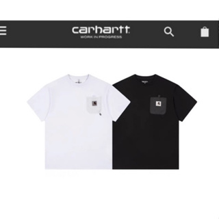 CARHARTT WIP TEE 卡哈特 口袋 山脈 潮流 山峰 滑板 短袖T恤