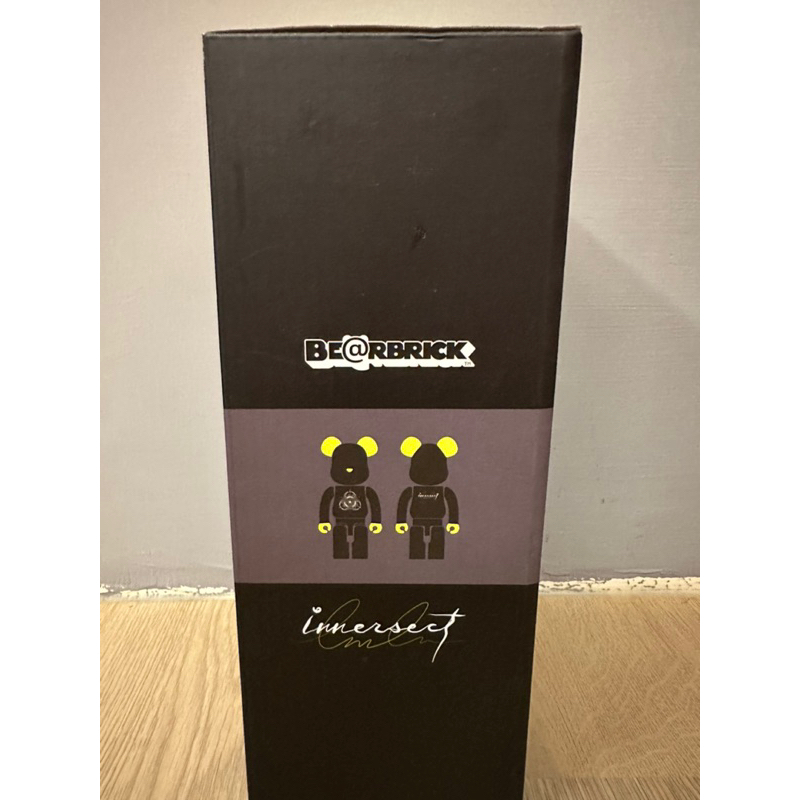 1 2 3 4 Be@rbrick 上海潮流展限定藤原浩fragment design x INNERSECT 400%