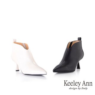 Keeley Ann 小牛皮尖頭短靴(2777726)
