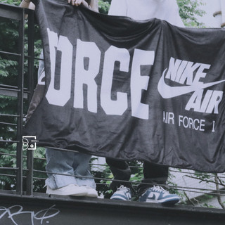 ☆小B之都☆ NIKE AIR FORCE 40週年 黑色 雙面毛毯 絲絨材質 沙發毯 小被子