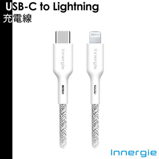 Innergie USB-C 對 Lightning 1.8M 充電線 傳輸線 快充