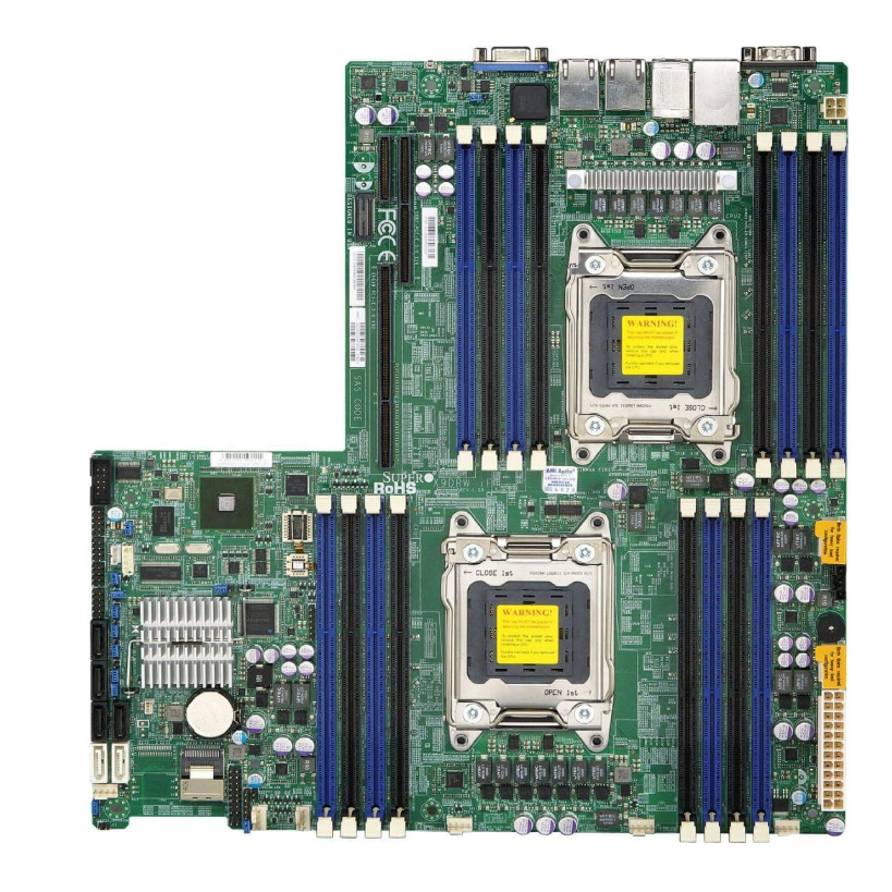 Supermicro X9DRW-IF-O Dual LGA2011 /Intel C602/ DDR3 伺服器  主板