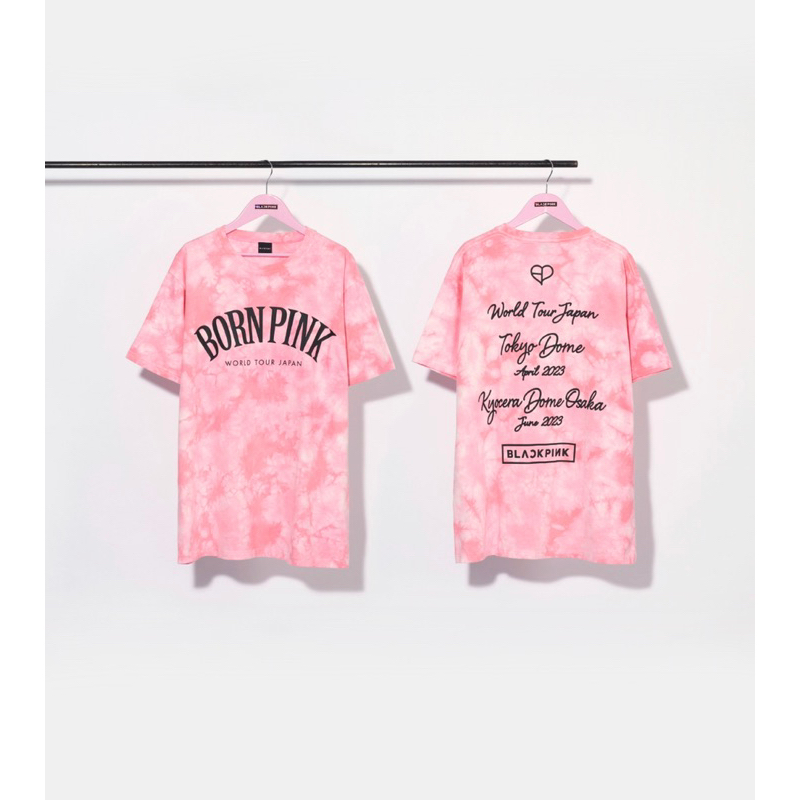 BLACKPINK Bornpink日本周邊 粉色渲染長版衣服（S/M/L)日巡周邊