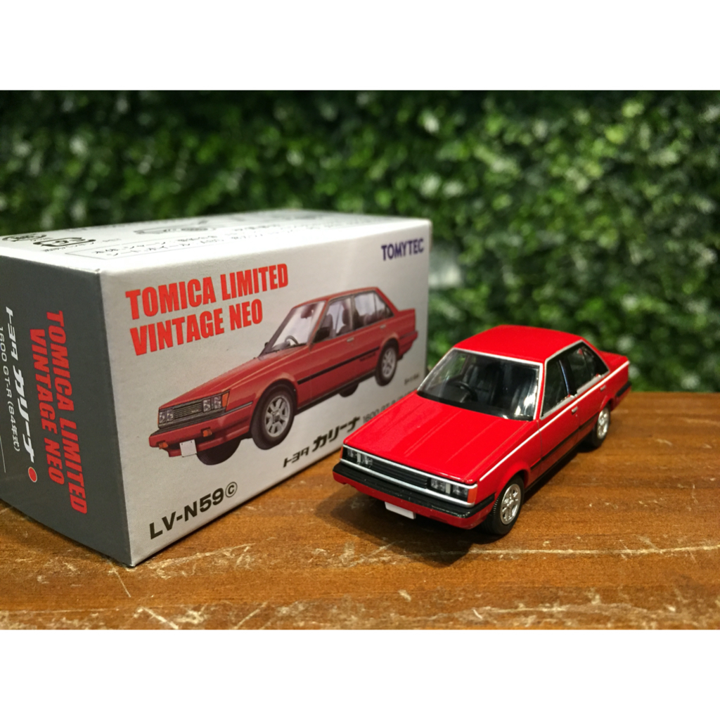 1/64 Tomica Toyota Carina 1600 GT-R 1984 Red LV-N59c【MGM】