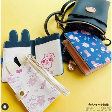 ♜現貨♖ 日本 正版 Kanahei 卡娜赫拉 兔兔 P助 卡套 悠遊卡 證件夾 證件套 卡夾 伸縮 票卡夾