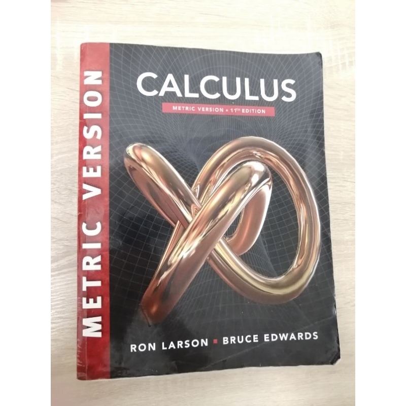 【內頁九成新】微積分Calculus Metric Version 11th Edition Ron Larson