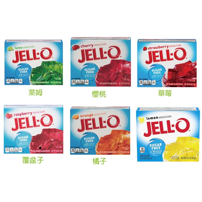 買不買小舖🛒  Jell-O 果凍粉 Sugar Free 無糖 多種口味 簡單上手