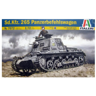 義大利 1/72 德軍 Sd.Kfz.265 Panzerbefehlswagen 貨號 I7072