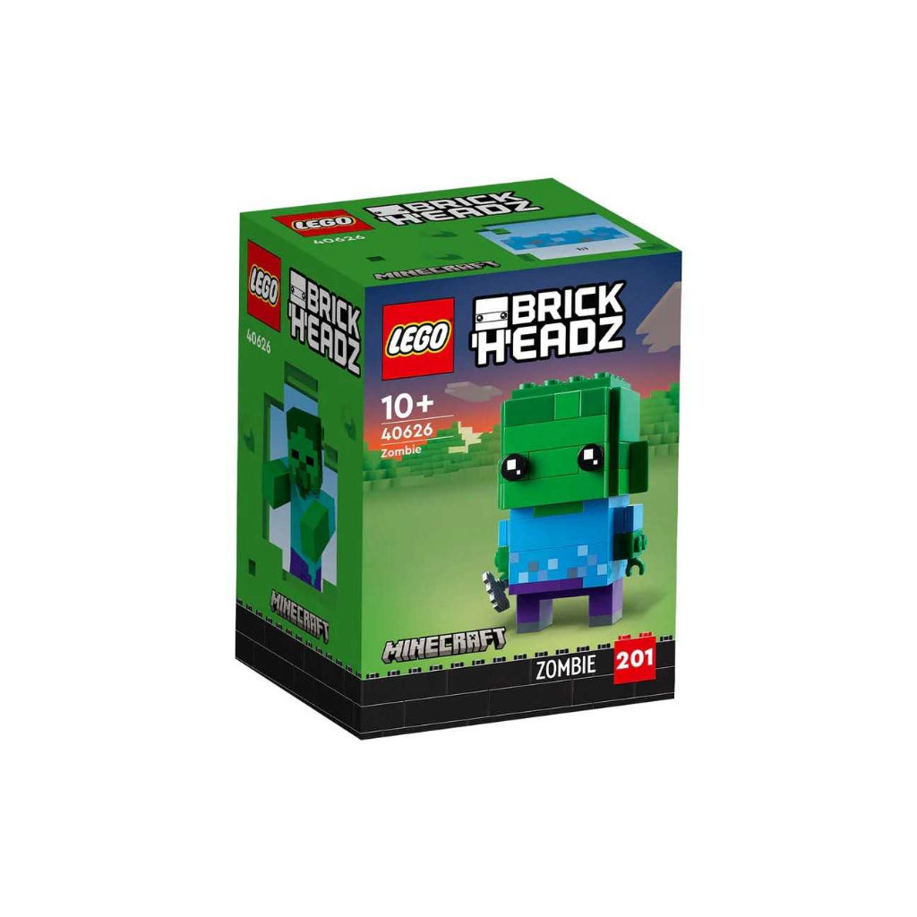 木木玩具 樂高 LEGO 40626 殭屍 麥塊 BrickHeadz Minecraft