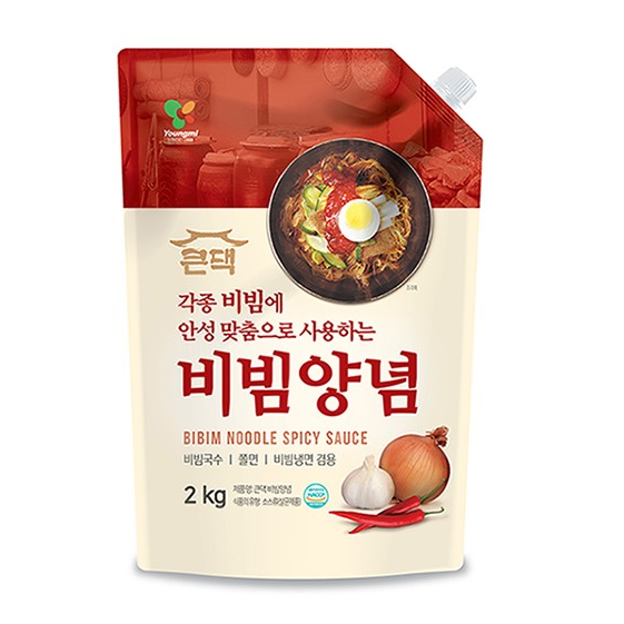 LENTO SHOP - 韓國 永味영미 拌麵醬 拌飯醬 辣椒醬  비빔양념 Noodle Sauce 2公斤裝