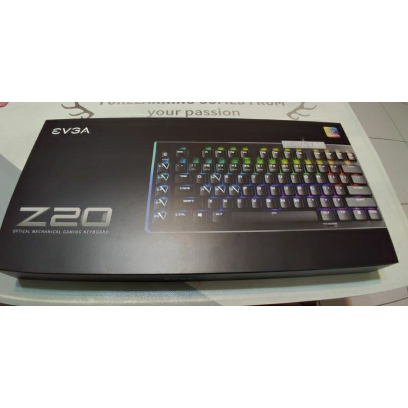 (全新)EVGA Z20 RGB 光學機械鍵盤