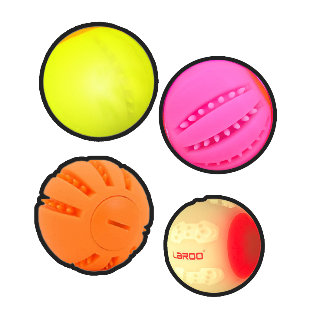 LaRoo萊諾 發光球 可充電 矽膠球 狗狗玩具 - 艾爾發寵物 Alphapetstw